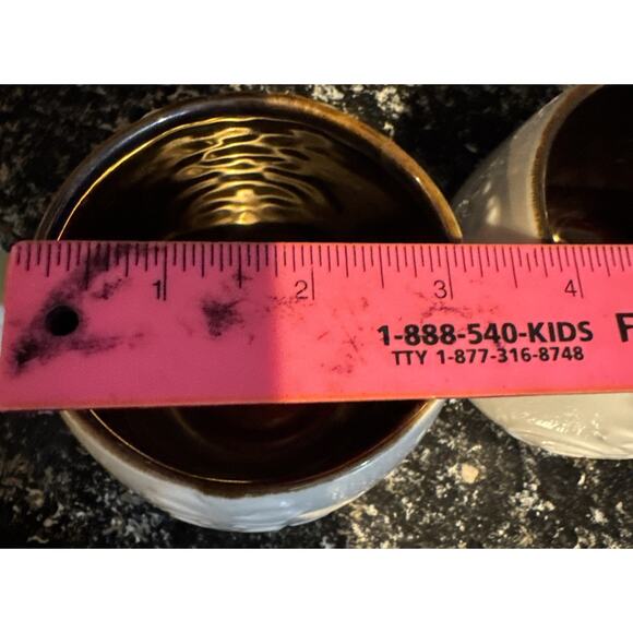 Starbucks 2013 Coffee Cup Mugs Small White Ceramic 12 Fl oz Casi Cielo Set 2 Lot - Picture 9 of 9